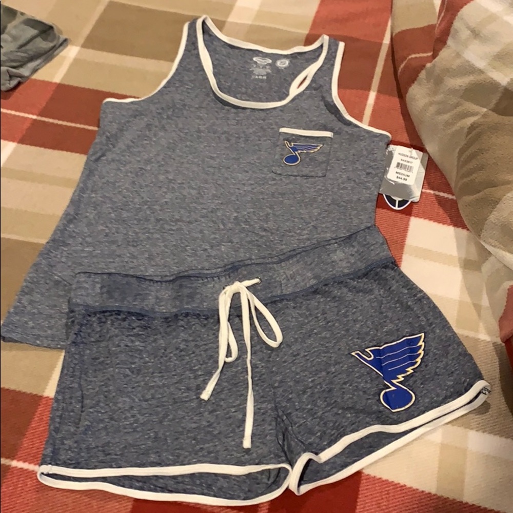 St. Louis Blues sleepwear, lounge, tank & shorts
